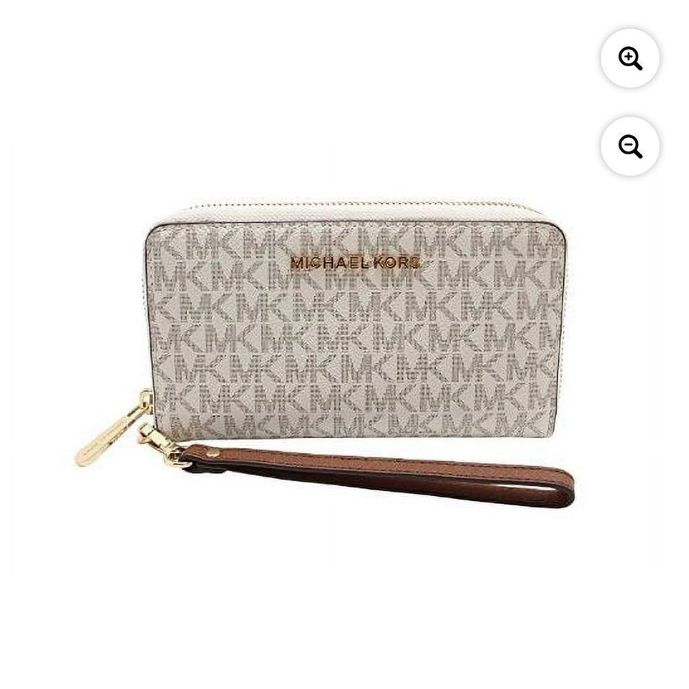 Michael Kors Flat Phone Case Wallet, Jet Set Travel large Multifunction Wristlet